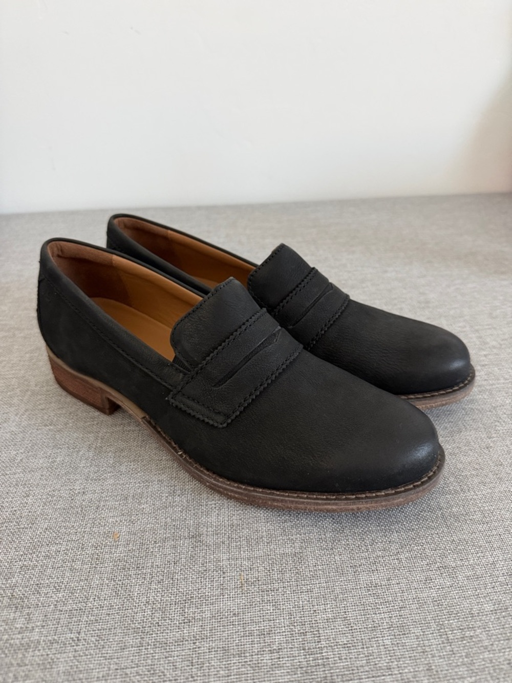 Josef Seibel Women's Black Leather Slip-On Loafers Sienna 96